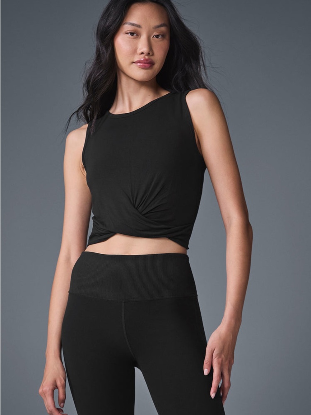 Alo Yoga Cover Tank Black - Women NWOT